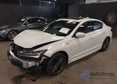 2021 Acura Ilx Premium A-Spec Packages/Technology A-Spec Packages из США, поврежденный, VIN 19UDE2F83MA009725